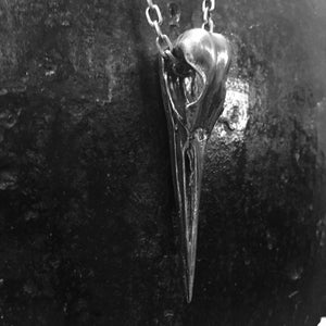 Egret Skull Pendant