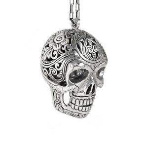 Mexican Skull Necklace