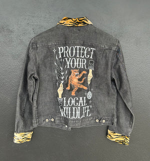 Wildlife Denim Jacket - small